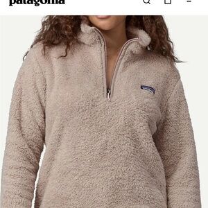 Patagonia Women's Cozy Tan Teddy Jacket